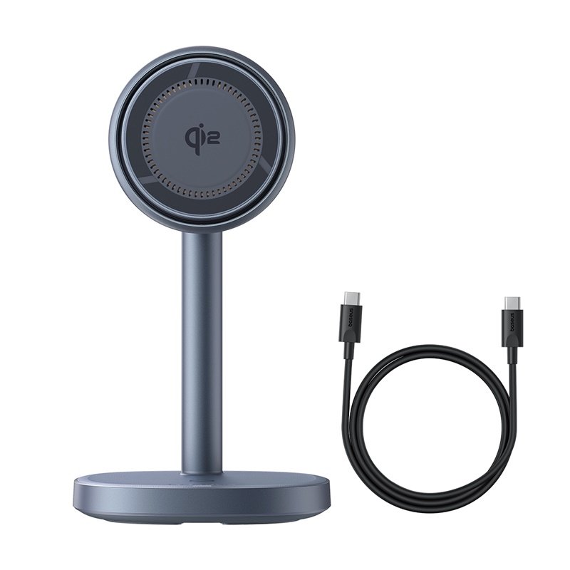Baseus Orbit 2 Pro Air-Cooled 20W 2-in-1 Qi2 Wireless Charging Stand - Image 4