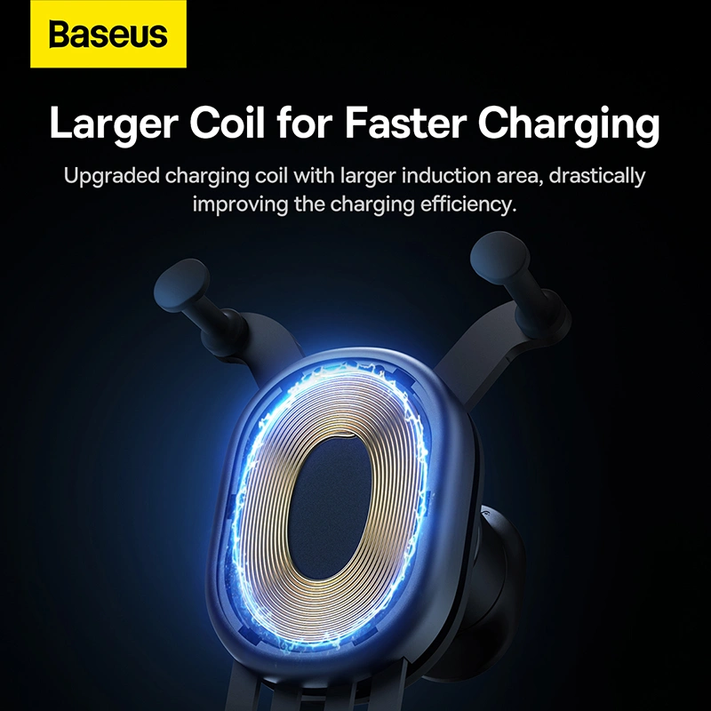 Baseus Stable Gravitational 15W Wireless Charging Car Mount - Image 10