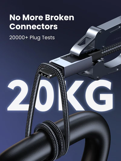 UGREEN 100W 5A Max 1 Meter Type-C to Type-C Cable - Image 7