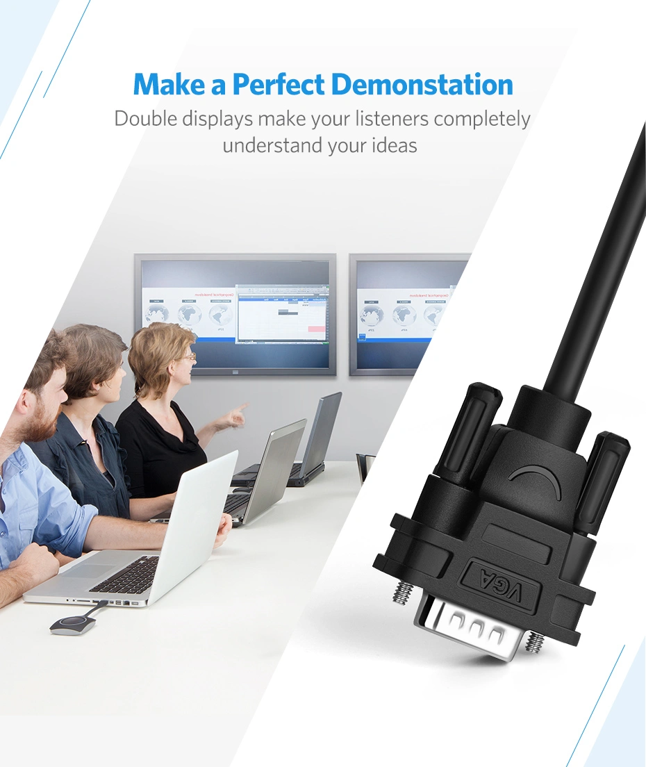UGREEN 2-Port VGA Splitter Cable - Image 9