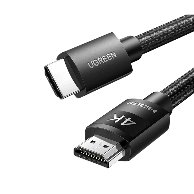 UGREEN 4K 2.0 HDMI Male to Male Nylon Braided Cable – HD119 – 40103