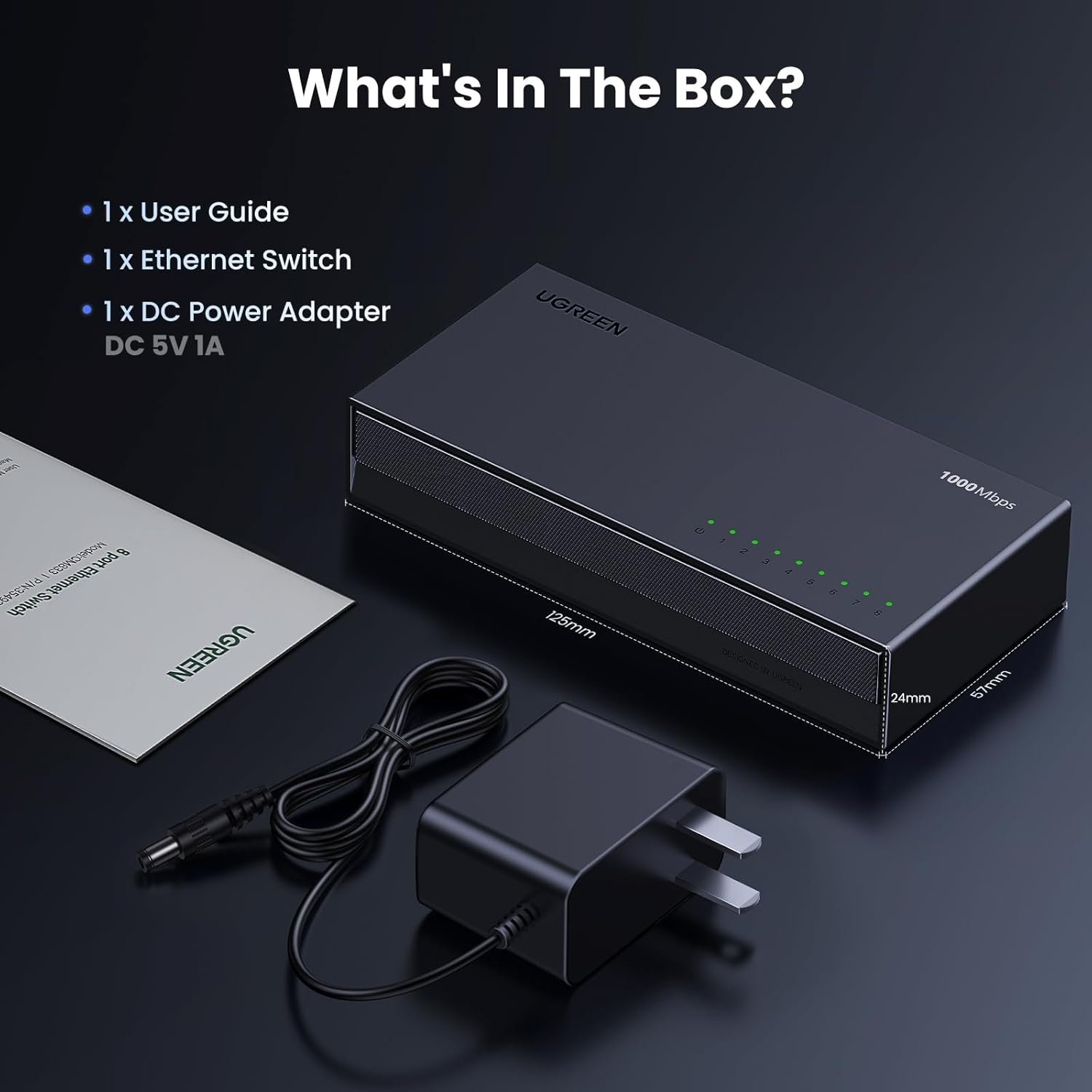 UGREEN 8-Port Gigabit Ethernet Switch - Image 8