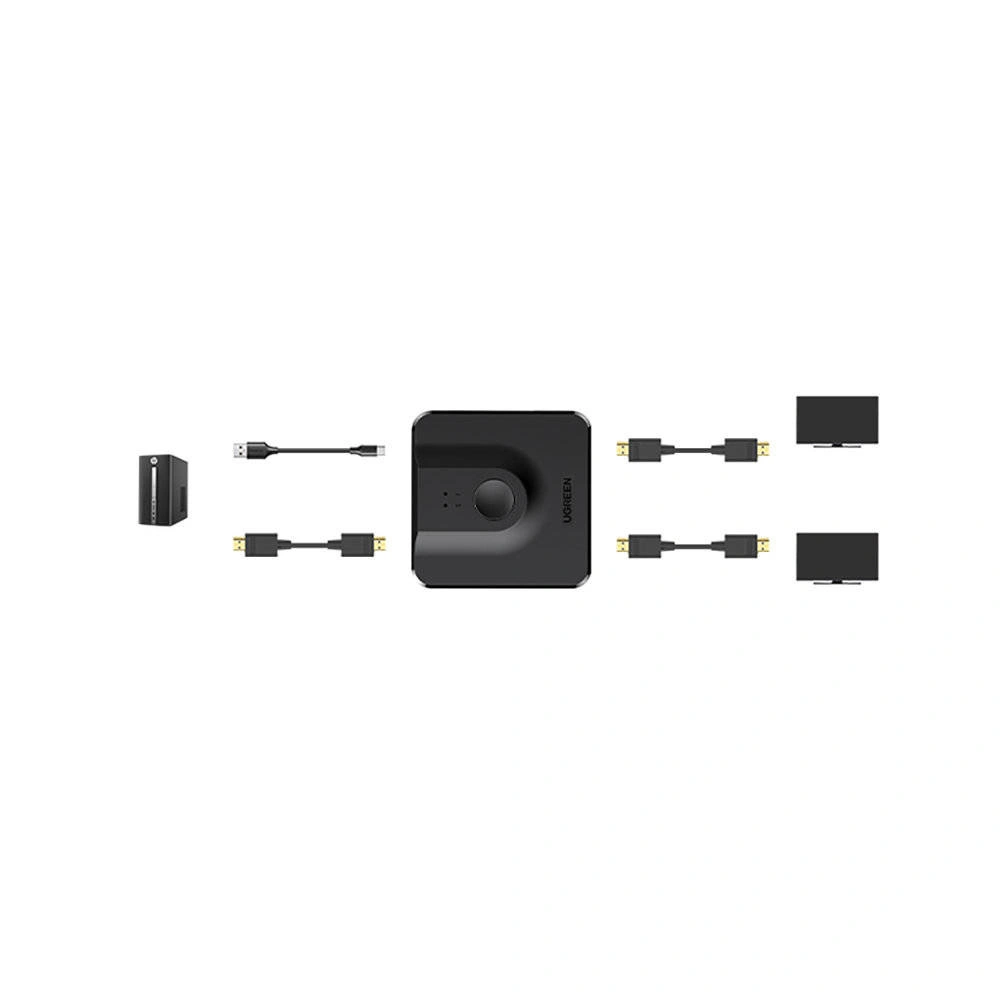 UGREEN Display Port Bi-directional Switch - Image 4
