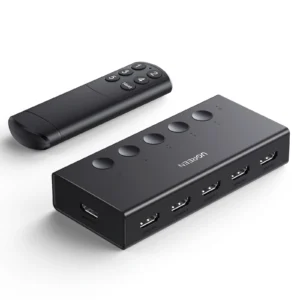 UGREEN 5-In 1-Out 4K 60Hz HDMI Switch with Remote – CM568 - 90512