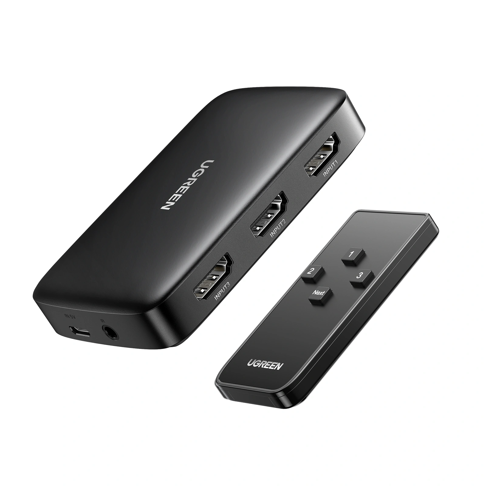 UGREEN HDMI Switcher 3-In 1-Out 4K@30HZ with Remote Controller