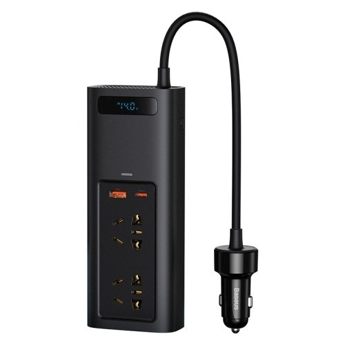 Baseus 150W In-car Inverter (220V CN/EU) - CRNBQ-A01