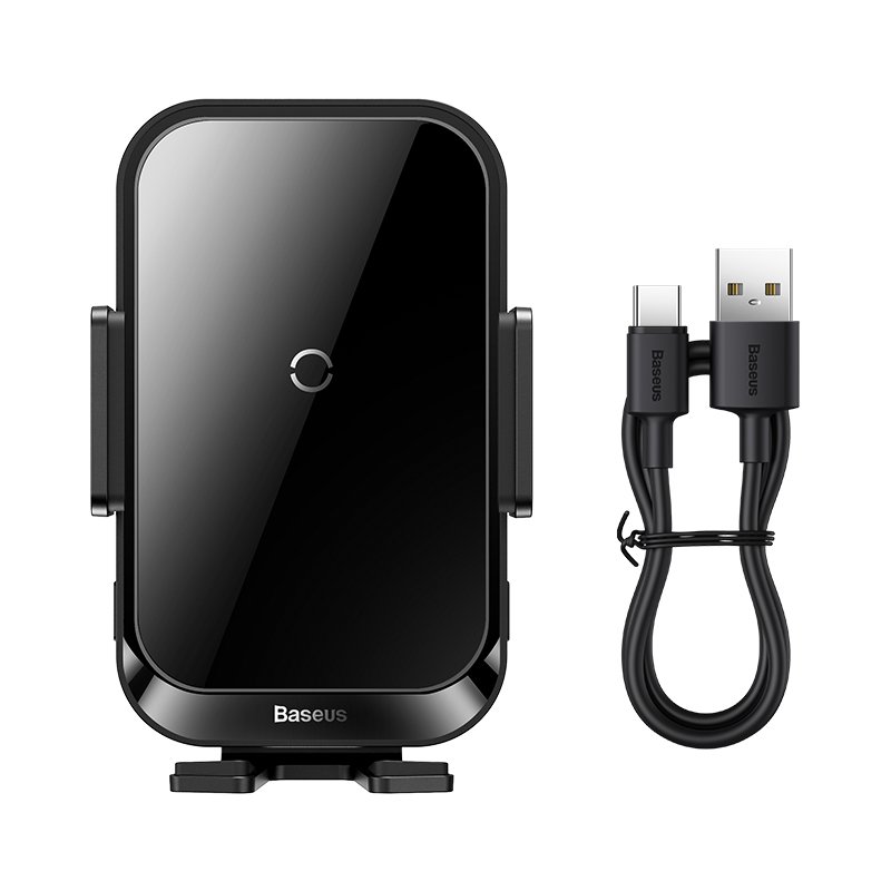 Baseus Halo Electric 15W Wireless Charging Car Mount - Image 4