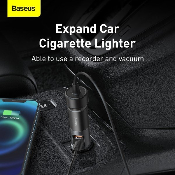 Baseus Share Together 120W U+C Dual Port Car Charger - Image 7