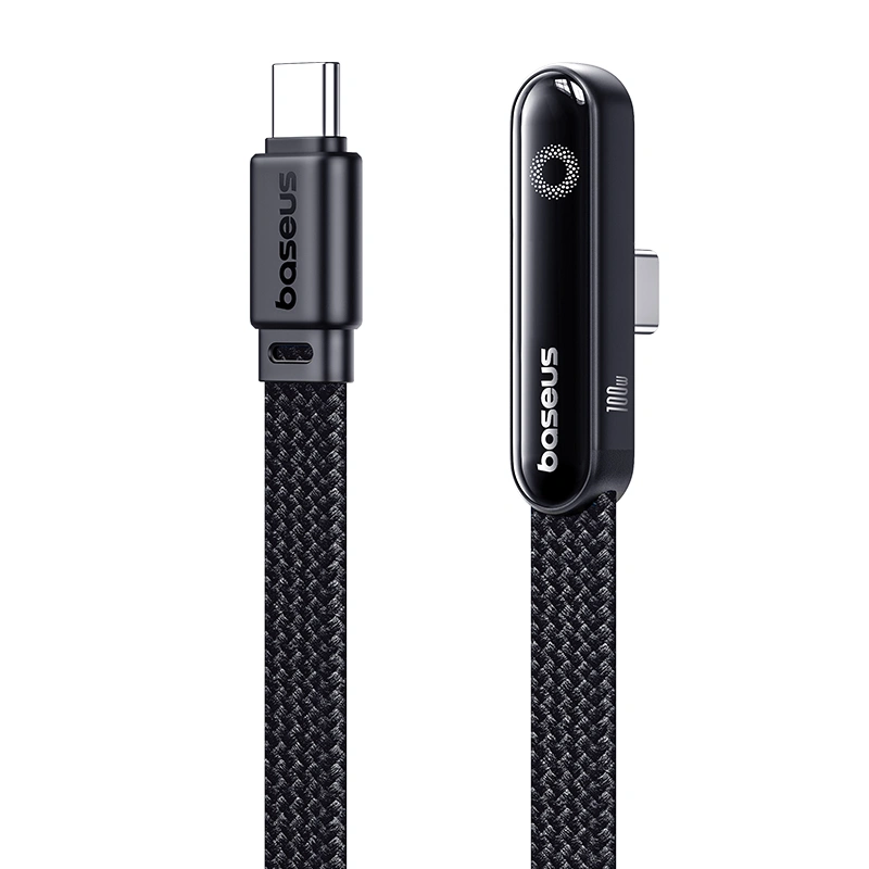 Baseus MVP 3 100W 2 Meter Type-C to Type-C Fast Charging Cable – Cosmic Black (P10382500121-01)