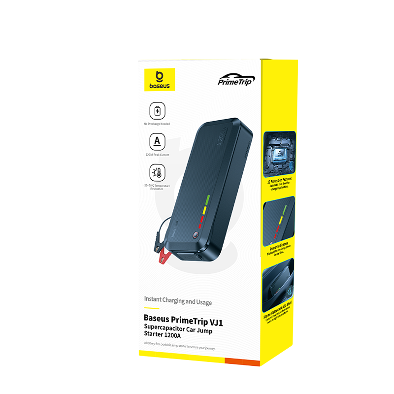 Baseus PrimeTrip VJ1 Supercapacitor 1200A Car Jump Starter - Image 12