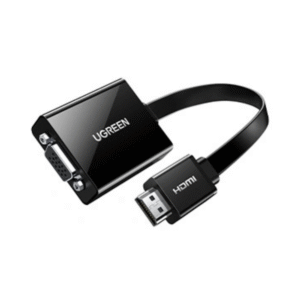 UGREEN HDMI To VGA + 3.5mm Audio With Power Port Converter 25cm – MM103 - 40248