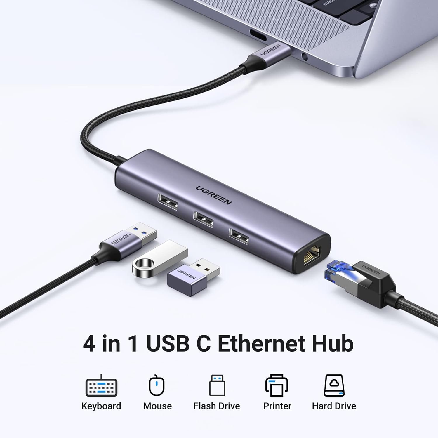 UGREEN 4 Port Type-C Multifunction Hub - Image 3