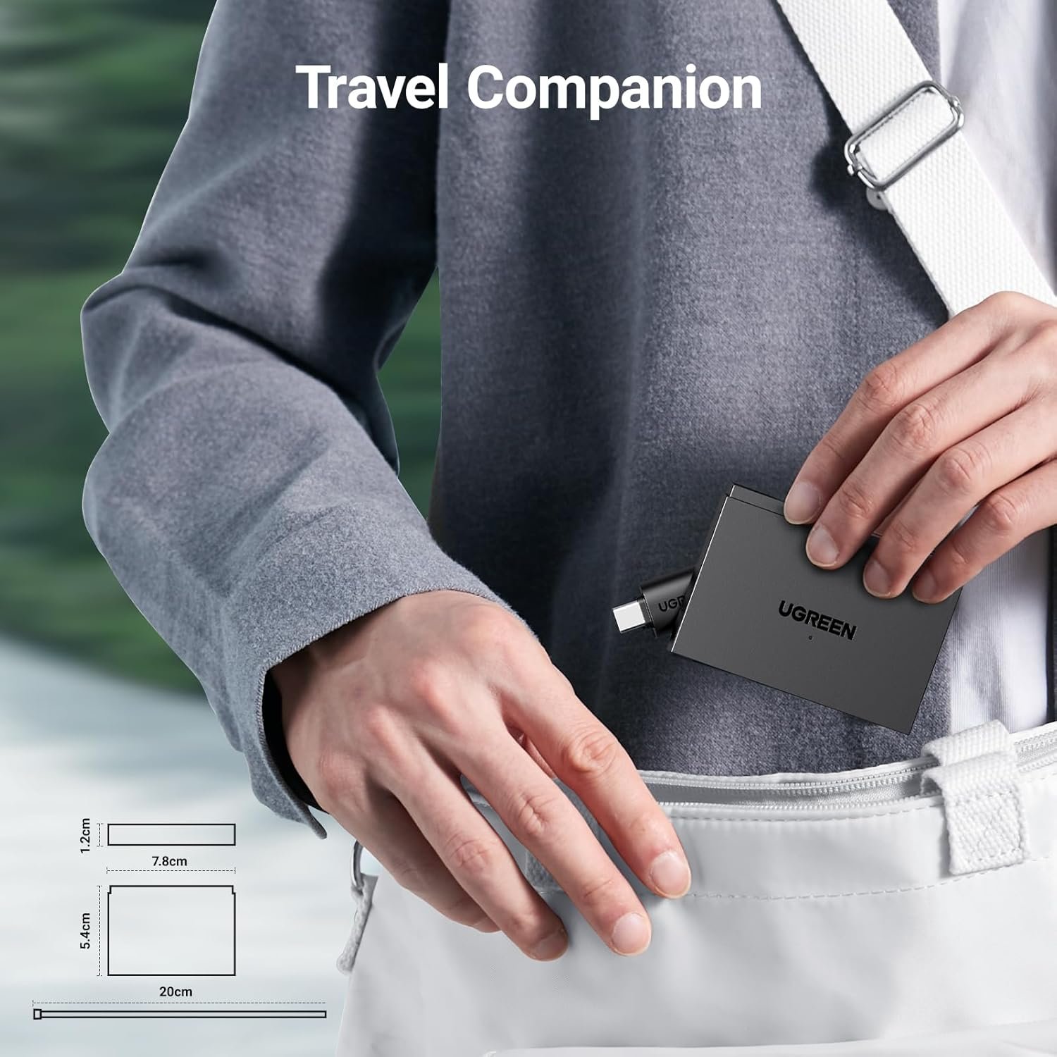 UGREEN 4-in-1 Type-C + USB Card Reader - Image 3