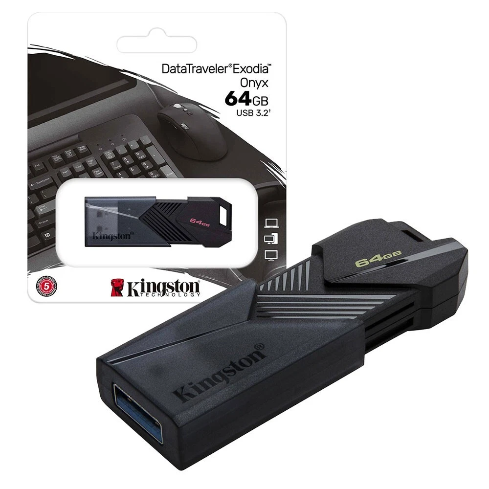 Kingston 64GB DataTraveler® Exodia Onyx USB Flash Drive - Image 2