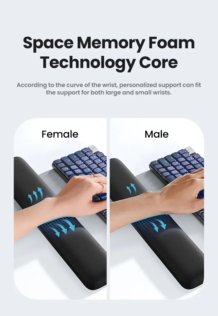 UGREEN Ergonomic Keyboard Wrist Rest Pad - Image 7