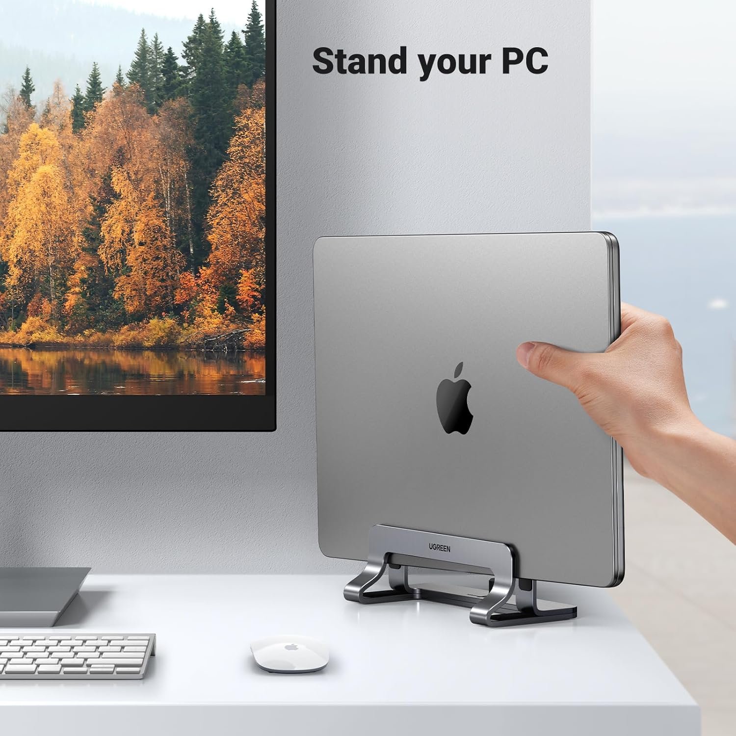 UGREEN Vertical Laptop Stand - 20471 - Image 2
