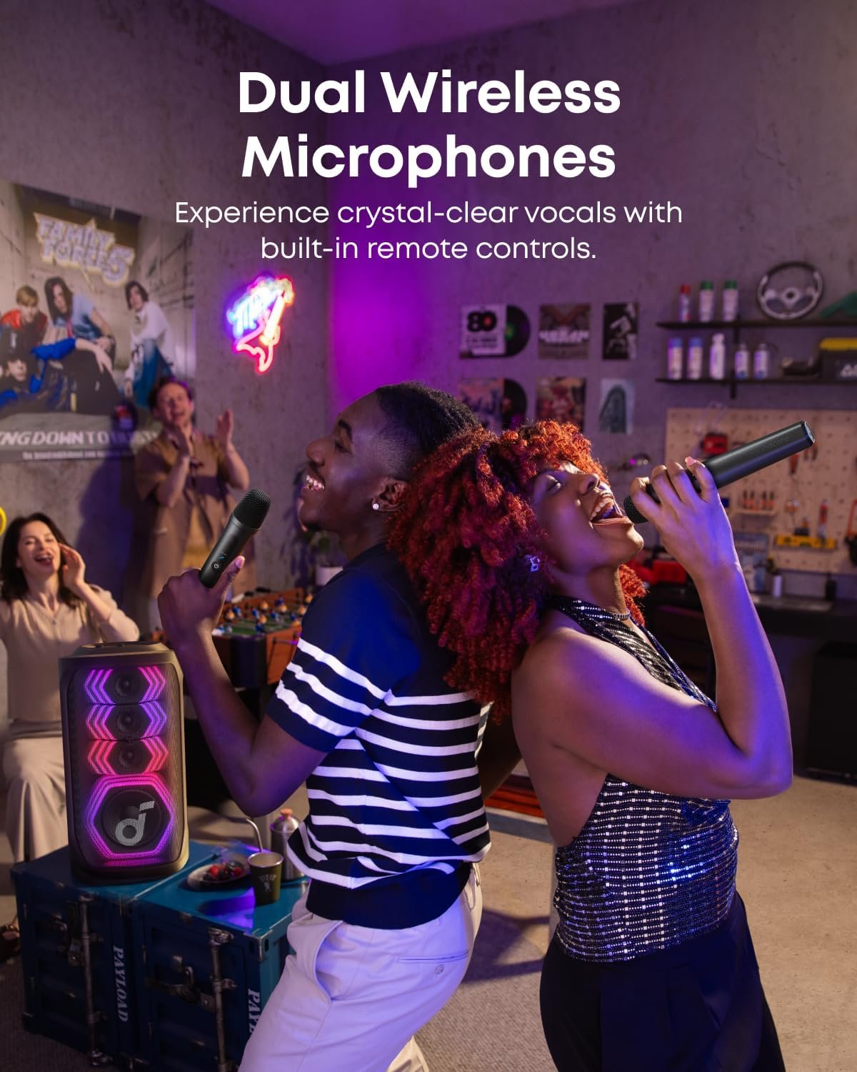 Anker Soundcore Rave 3S Wireless AI Karaoke Party Speaker - Image 11