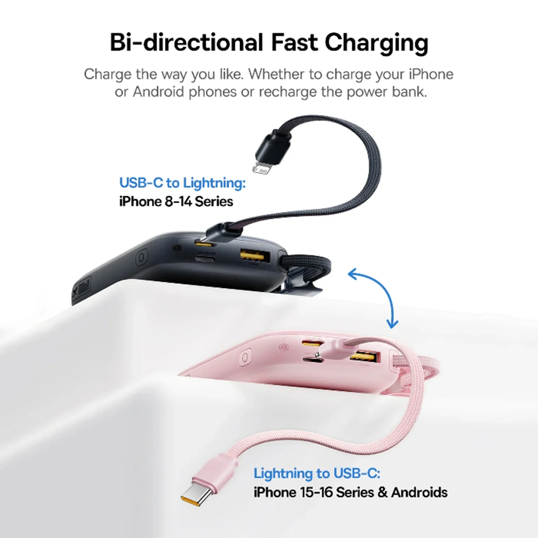Baseus EnerFill FC21 QPow 3 Ultra 10000 mAh 45W Power Bank - Image 6