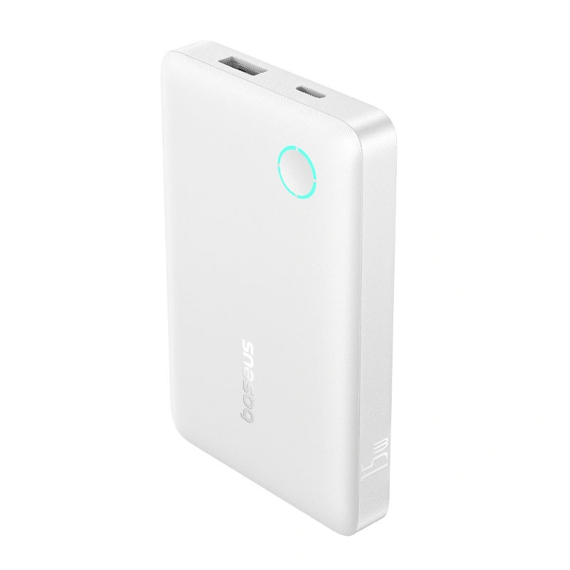 Baseus EnerFill FP11 10000mAh 15W Fast Charging Power Bank – Moon White - Image 4
