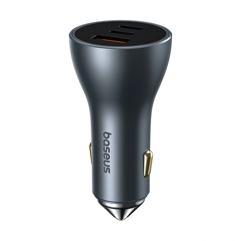 Baseus Golden Contactor Pro 65W USB + 2 Type-C GaN Car Charger - Image 5