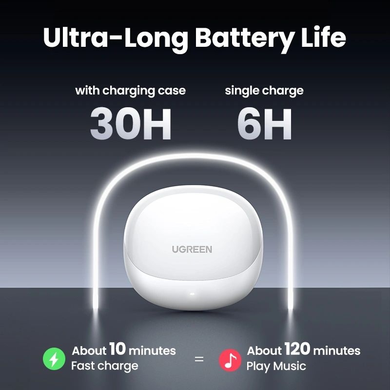 UGREEN HiTune H6 Pro Hybrid ANC Earbuds - Image 9