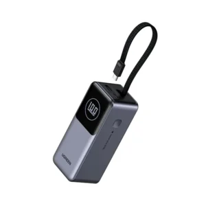 UGREEN Nexode 130W 20000mAh Smart Display Power Bank with Built-in Type-C Cable – PB723 – 55365B