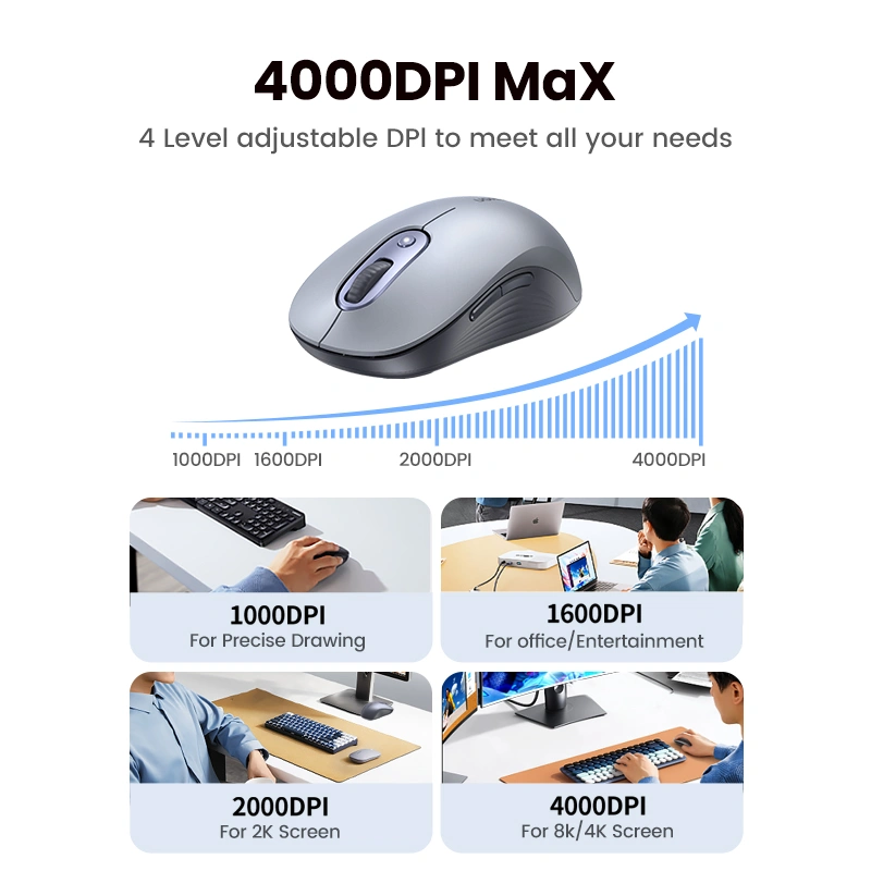 UGREEN Silent Click 2.4G Wireless Mouse – 35900 - Image 11