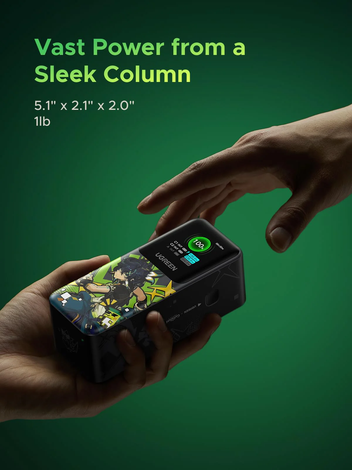UGREEN Nexode 130W 20000mAh Power Bank Genshin Impact Edition - Image 7