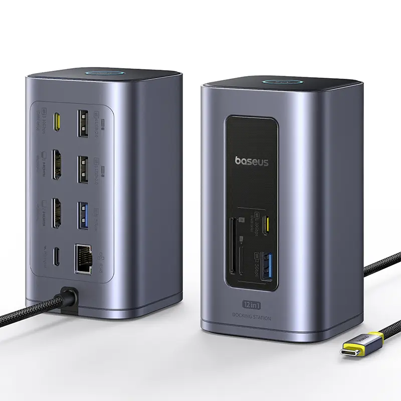 Baseus Nomos NU1 Air Spacemate 12-in-1 Docking Station - Image 4