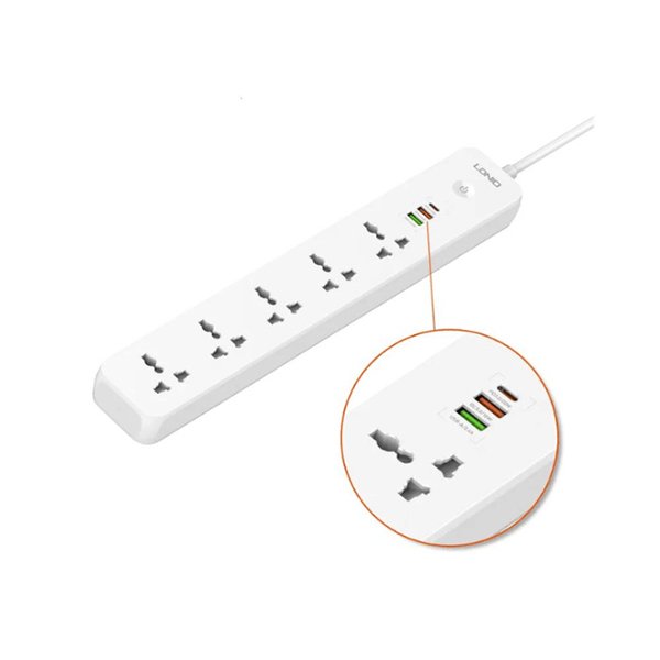 LDNIO Defender Series 5 AC Power Socket - SC5319 - Image 2