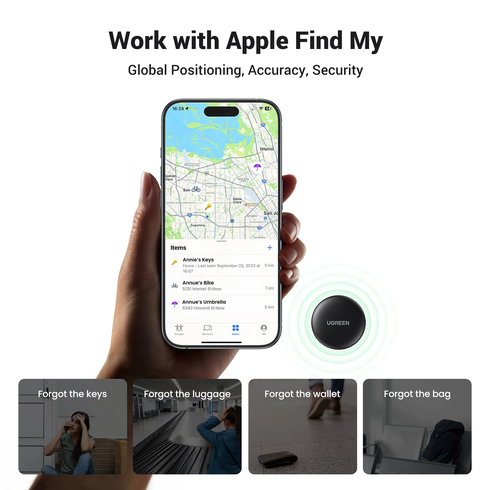 UGREEN Smart Bluetooth Finder – 60387 - Image 6