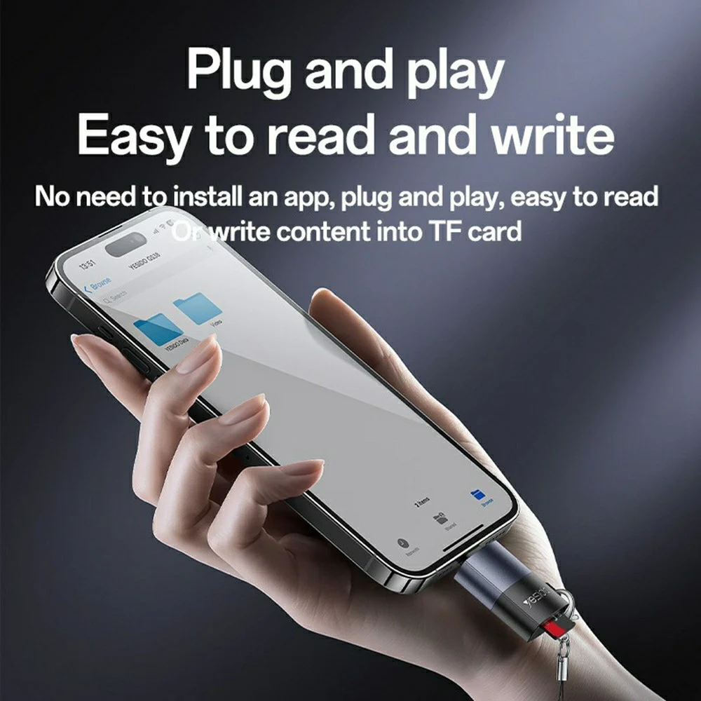 Yesido GS38 Lightning Interface Card Reader - Image 5