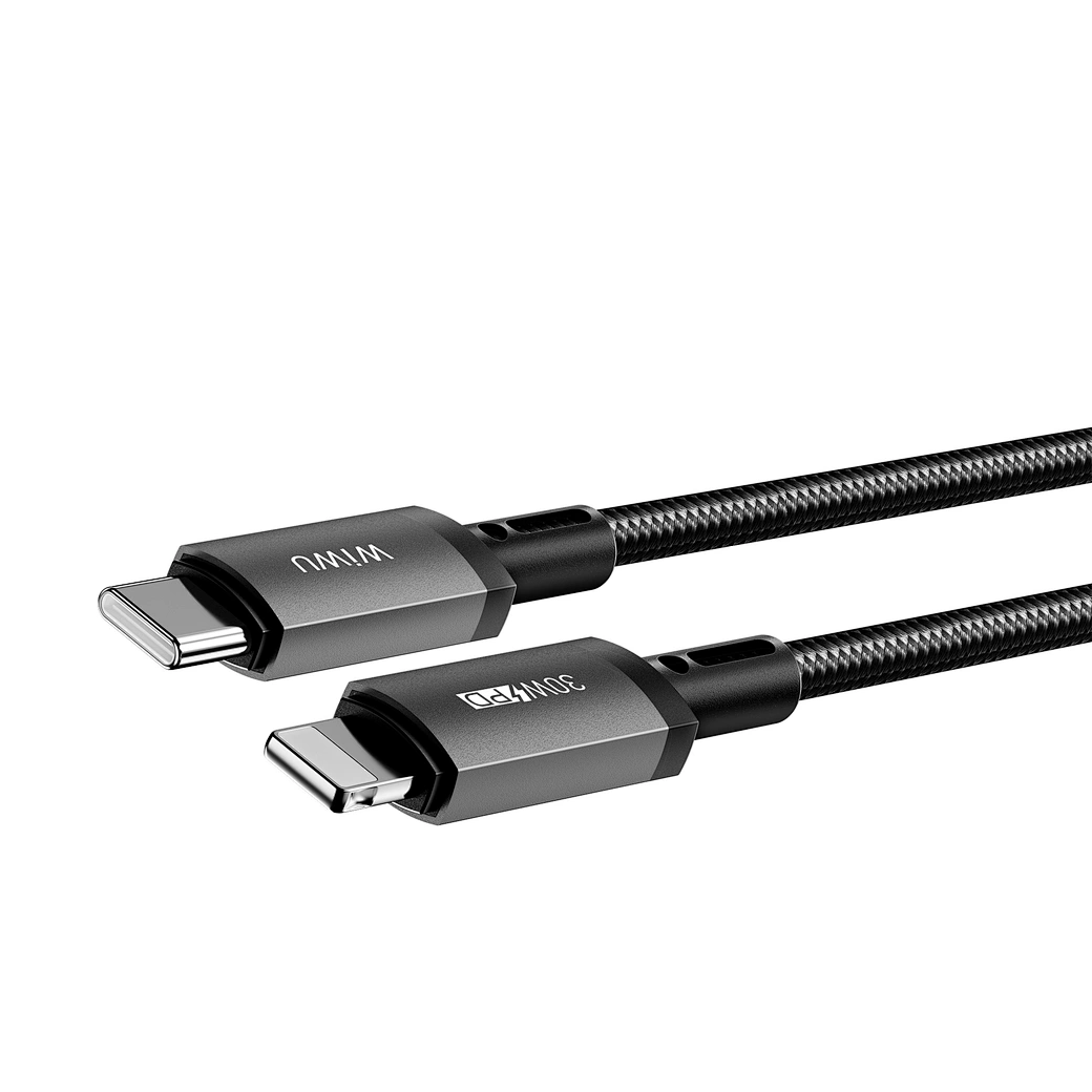 WIWU Titanlink 30W PD 1m USB-C to iP Cable - Image 2