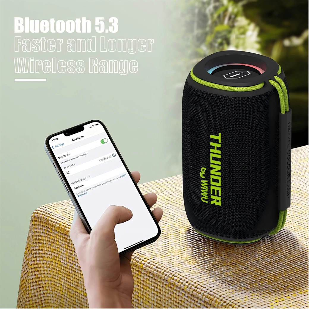 WIWU H5 Thunder Wireless Speaker - Image 2