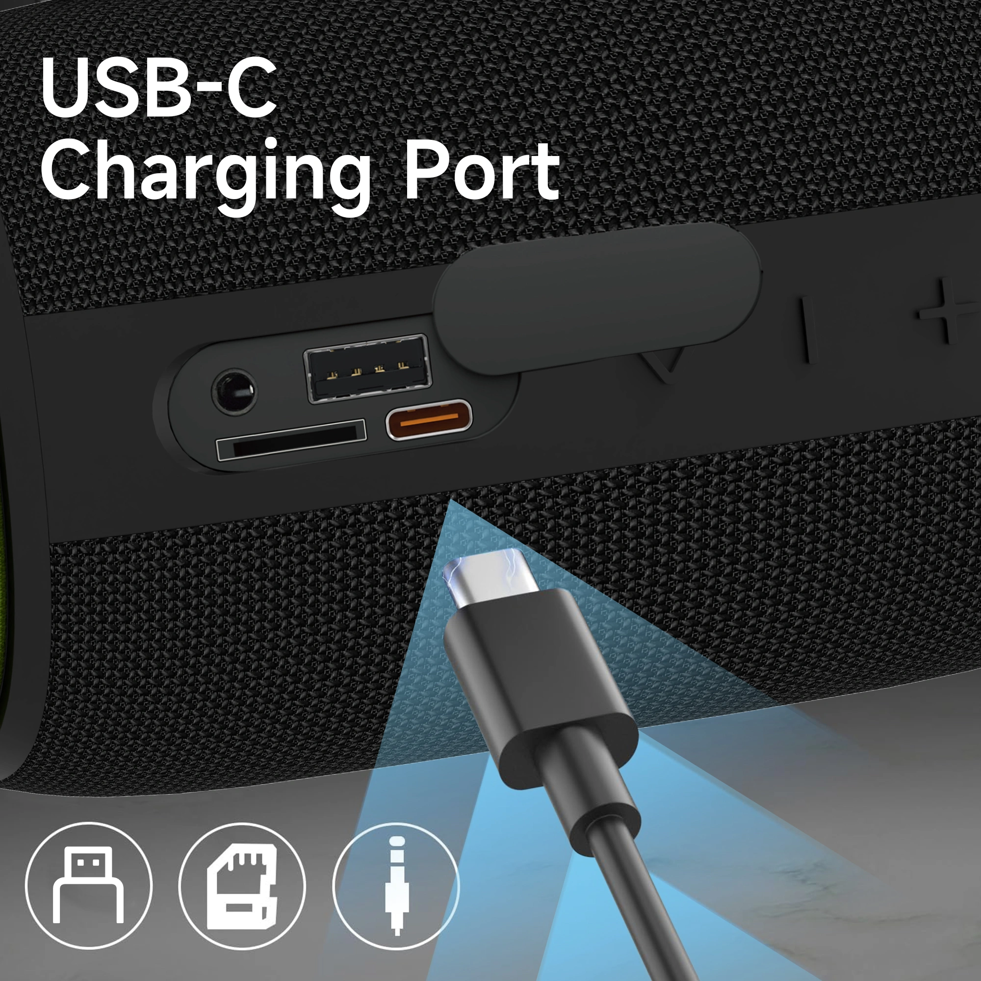 WIWU H5 Thunder Wireless Speaker - Image 6