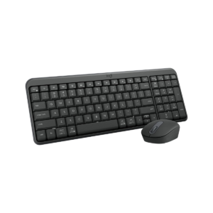 Logitech MK250 Compact Wireless Mouse and Keyboard - Black