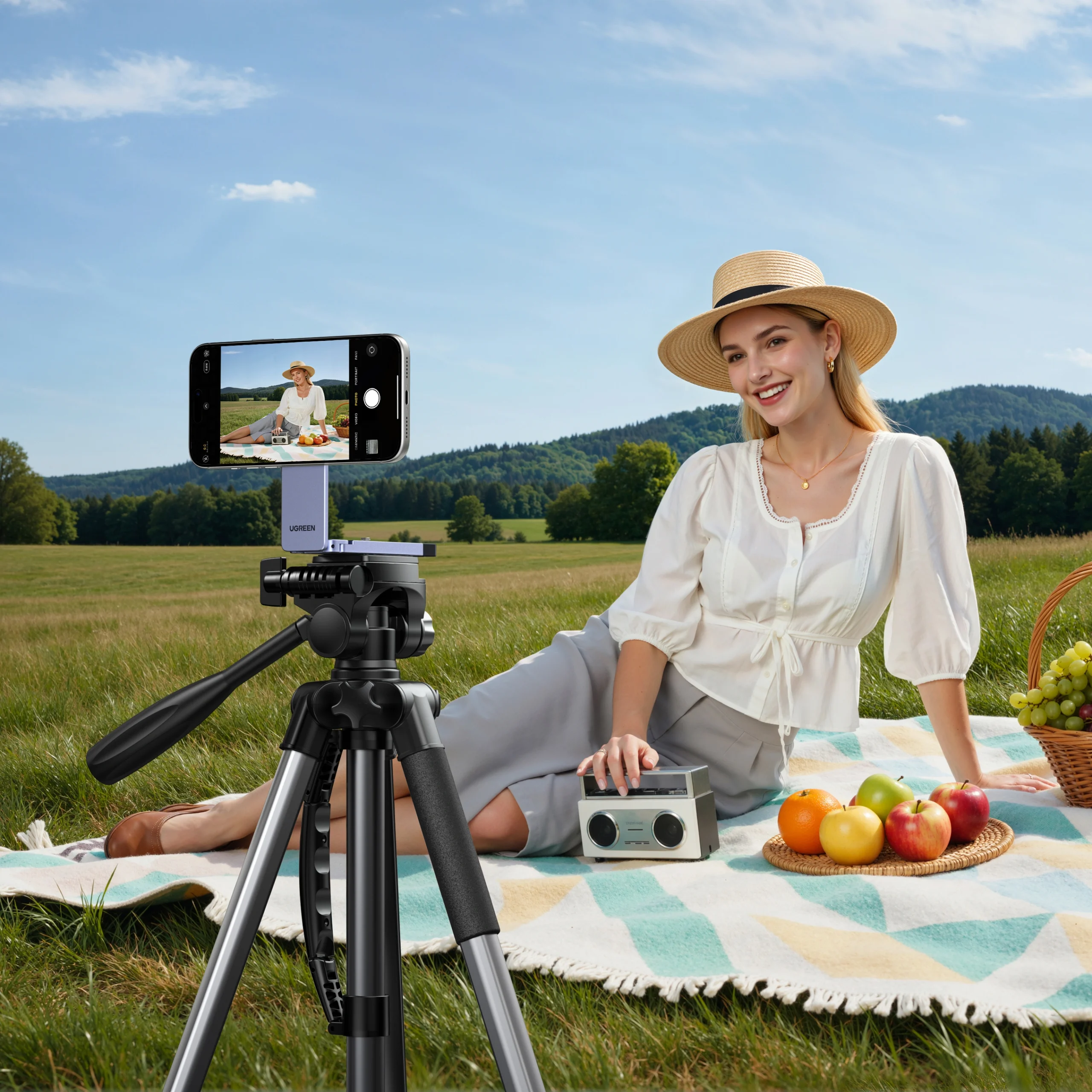 UGREEN Magnetic Phone Tripod Stand – 75509 - Image 11