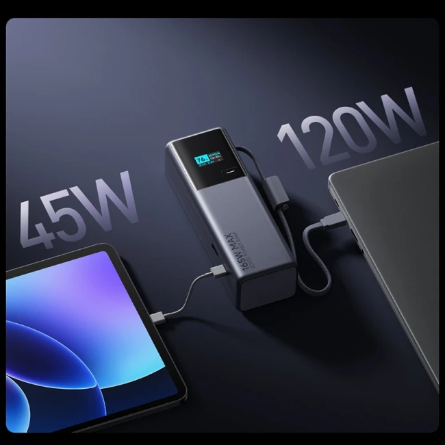 Xiaomi 165W Max 20000mAh Power Bank with Integrated Type-C Cable - Image 7