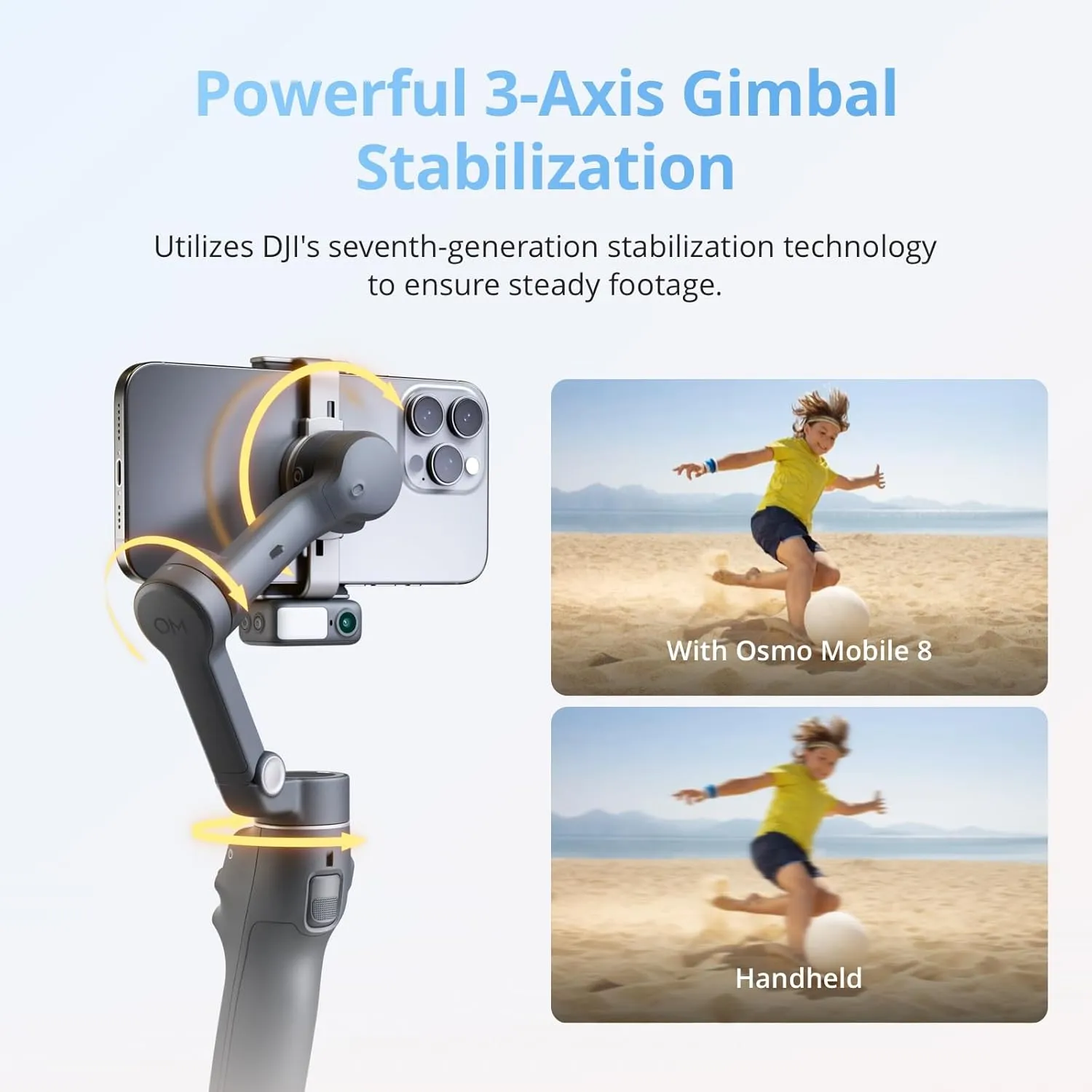 DJI Osmo Mobile 8 Gimbal Stabilizer for Smart Phones - Image 11