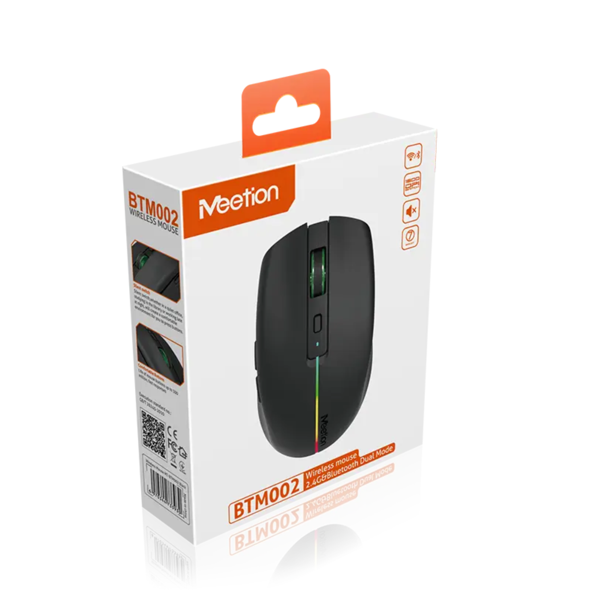 Meetion BTM002 Dual Mode Wireless Mouse - Image 10