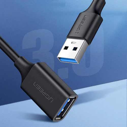UGREEN 1 Meter USB 3.0 Male to USB Female Extension Cable - Image 2