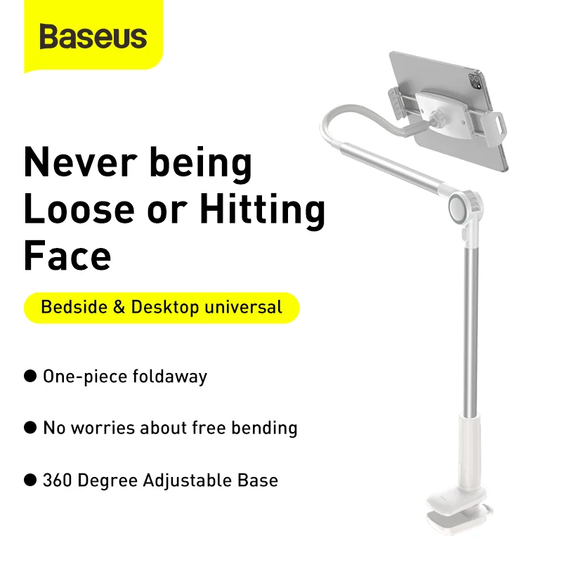 Baseus Otaku Life Rotary Adjustment Lazy Holder – White - Image 13