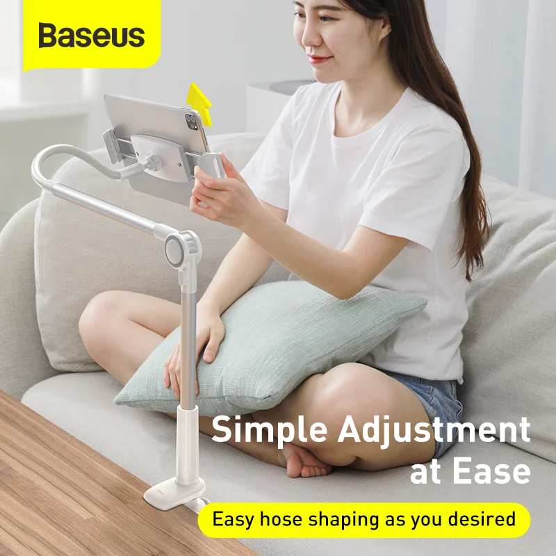 Baseus Otaku Life Rotary Adjustment Lazy Holder – White - Image 9