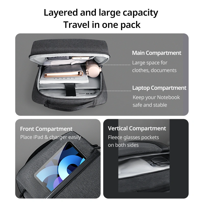 UGREEN B02 Laptop Backpack up to 15.6 inches - Image 6