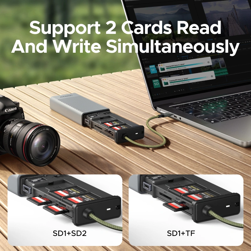 UGREEN Multi-Function Card Reader Case - Image 5