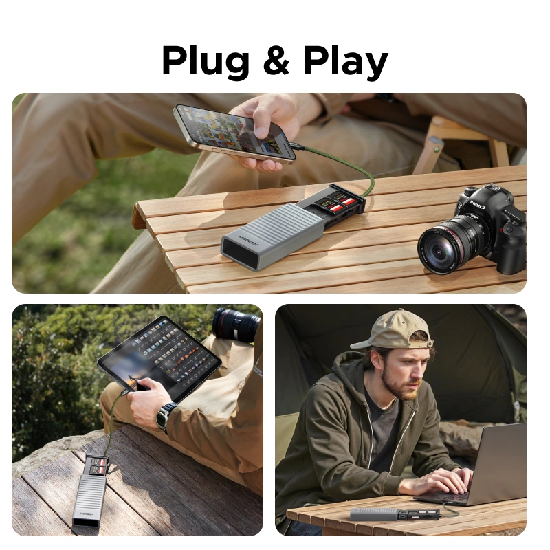 UGREEN Multi-Function Card Reader Case - Image 6