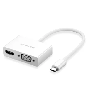 UGREEN Type-C to HDMI + VGA Converter – MM123 – 30843