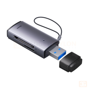 Baseus Lite Series SD/TF USB card reader gray - WKQX060013