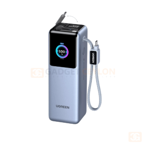 UGREEN Nexode Pro 200W 250000mAh Power Bank with 35cm Braided Cable + 65cm Retractable Cable – PB728 – 75702B