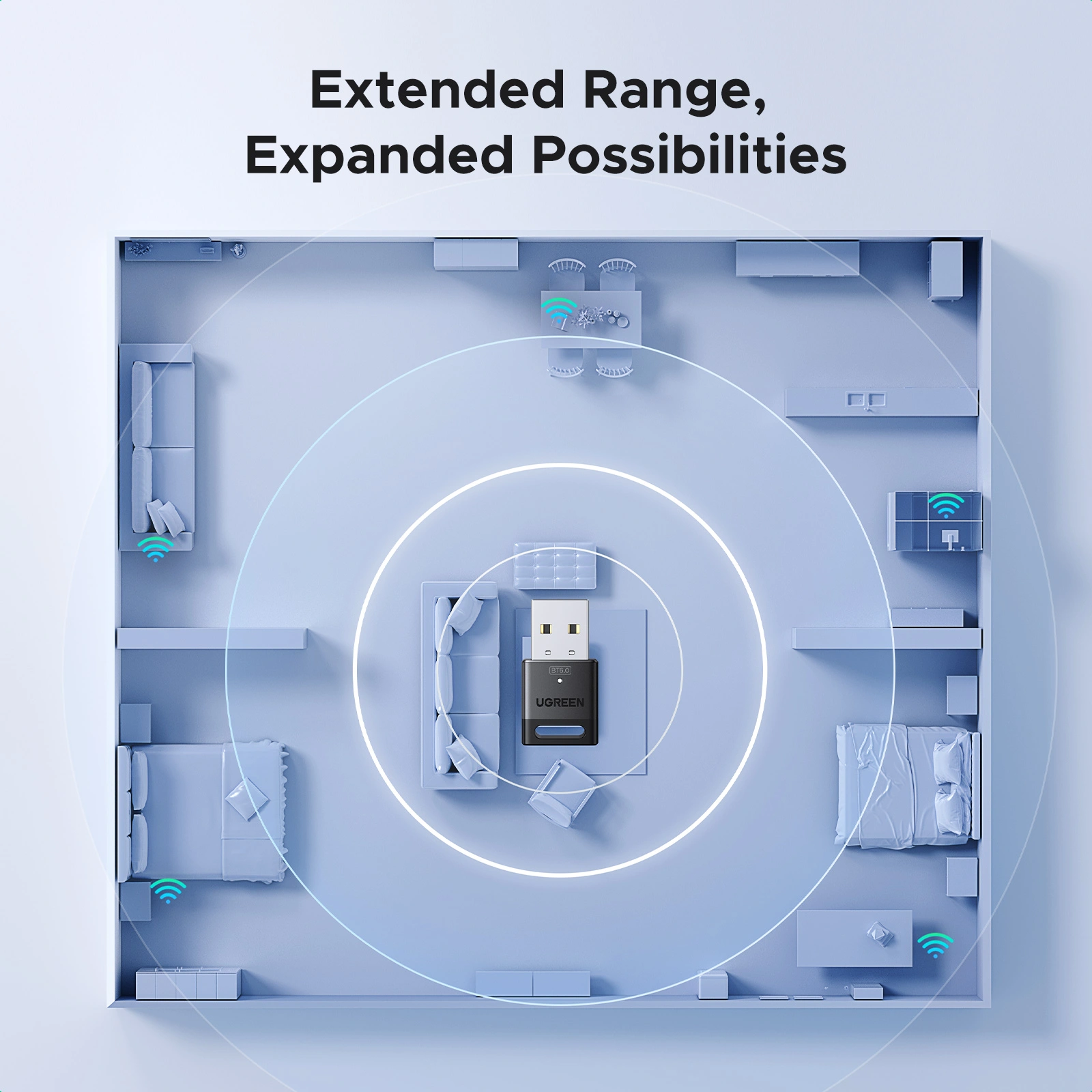 UGREEN Bluetooth 6.0 Adapter – 75073 - Image 5